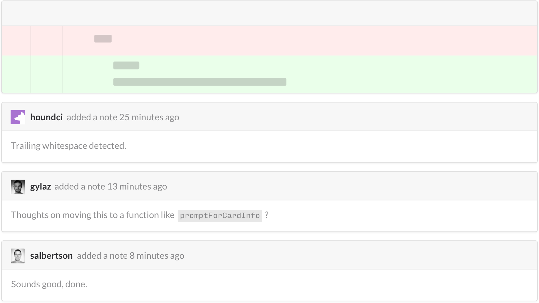 GitHub Code Review Tool for JS, Ruby, Swift, and more - Hound